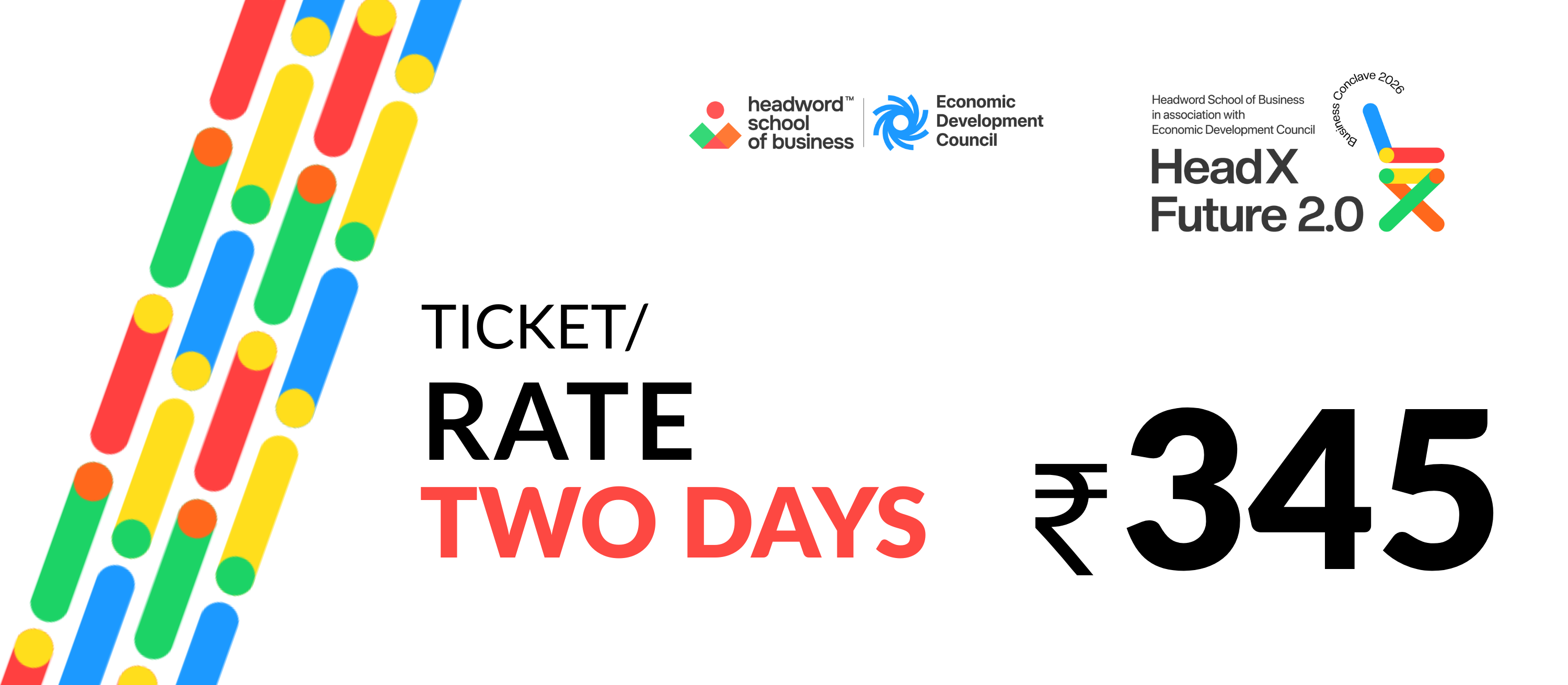 Two Days Ticket - ₹345